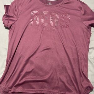 Aeropostale Men's Mauve Short Sleeve Tee new